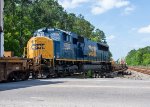 CSX 4703 is the mid-train DPU on I026 (Jacksonville to Chicago) 